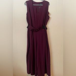 City Chic Veronica Belted Jumpsuit NWT